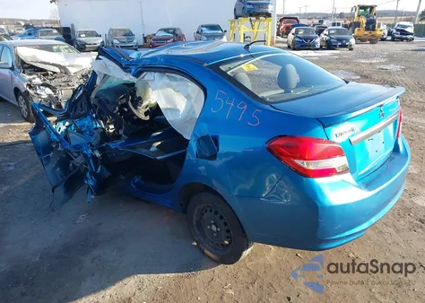 2018 Mitsubishi Mirage G4 Es из США, поврежденный, VIN ML32F3FJ1JHF03814